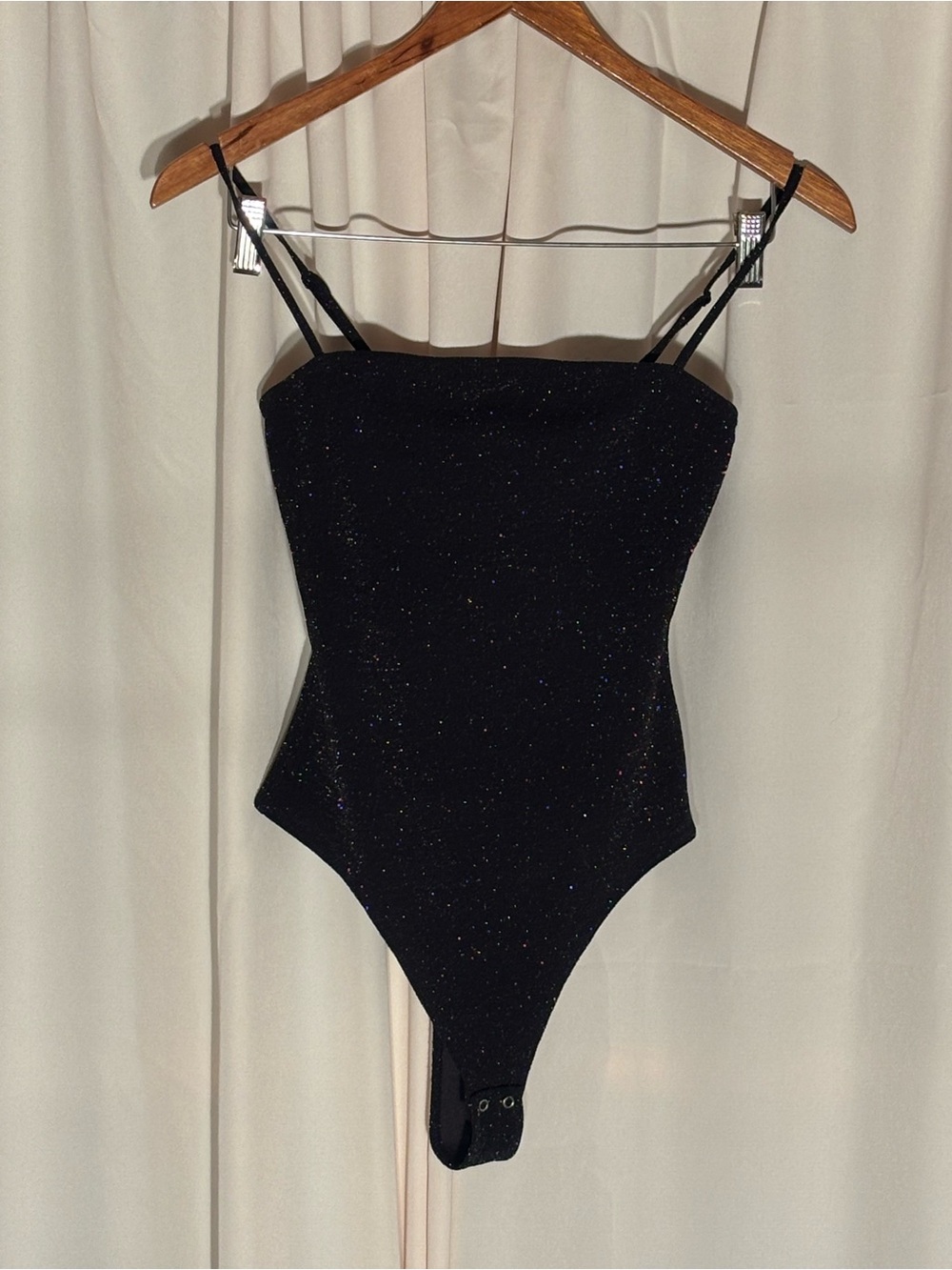 Sparkly black bodysuit! ✨